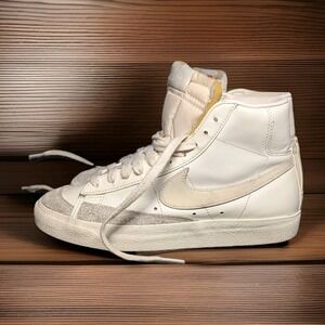 Nike Blazer Mid 77 Womens Shoes Coconut Milk Retro Sneaker CZ1055-116